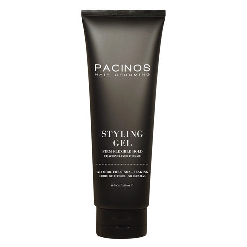Pacinos Hair Grooming Styling Gel Firm Flexible Hold, 8 Oz